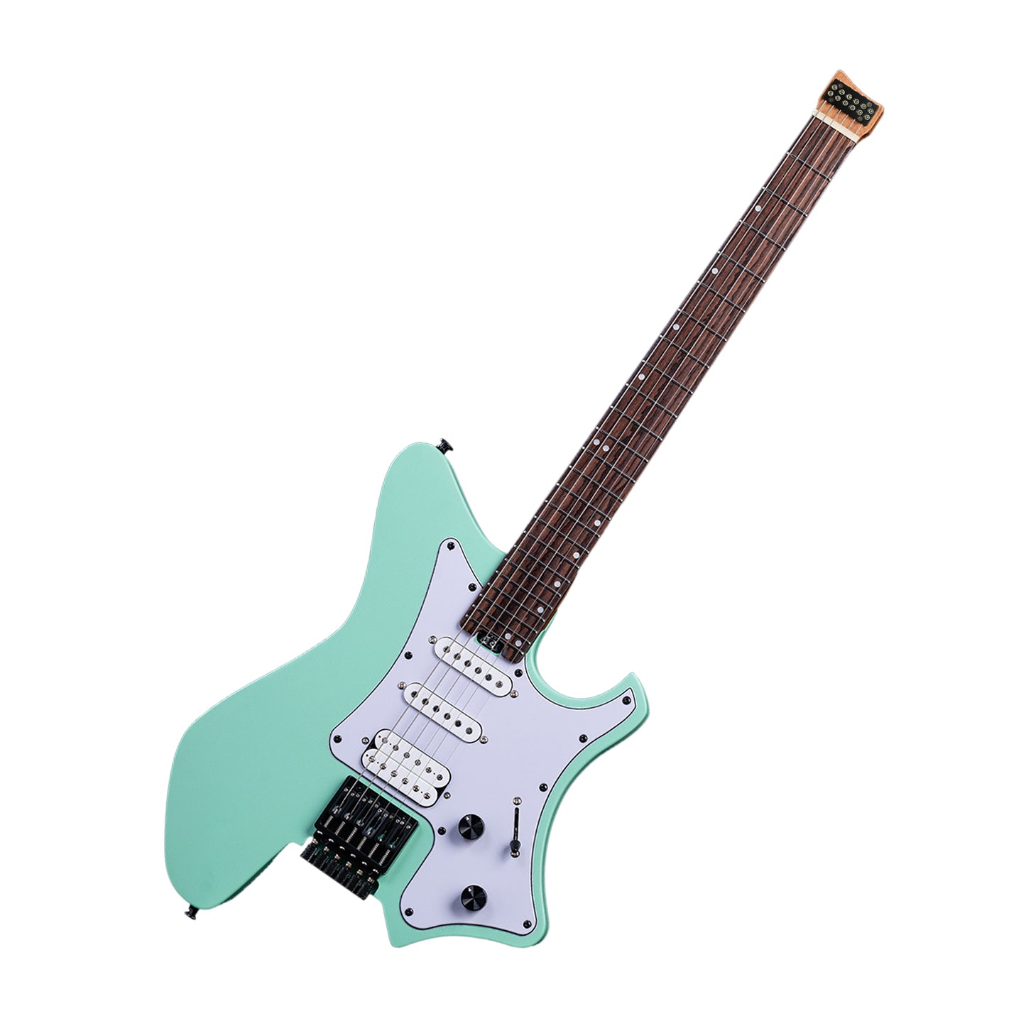1_763130f9-129f-4e02-aa98-76f2cf090570 Eart Electric Guitars GW2P-SE, Youthful Energy, Roasted Mahogany, Lightweight Headless Guitar