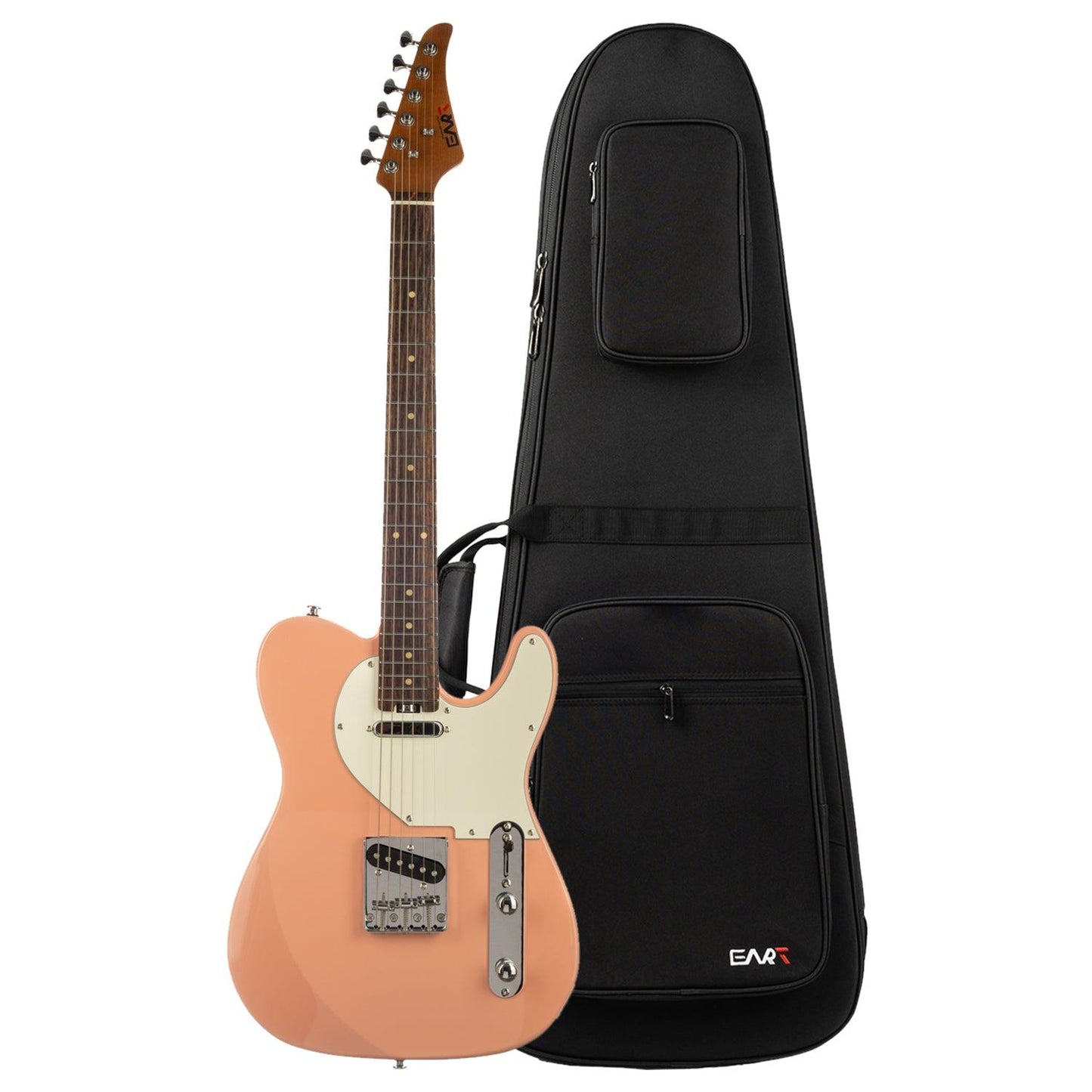 1_79ab01c3-0d24-400f-b929-29778b2a79be EART Guitars, EYP-TLC, 3-Way Switch, 1 Tone, 1 Volume, Roasted Bookmatch Mahogany Body Electric Guitar