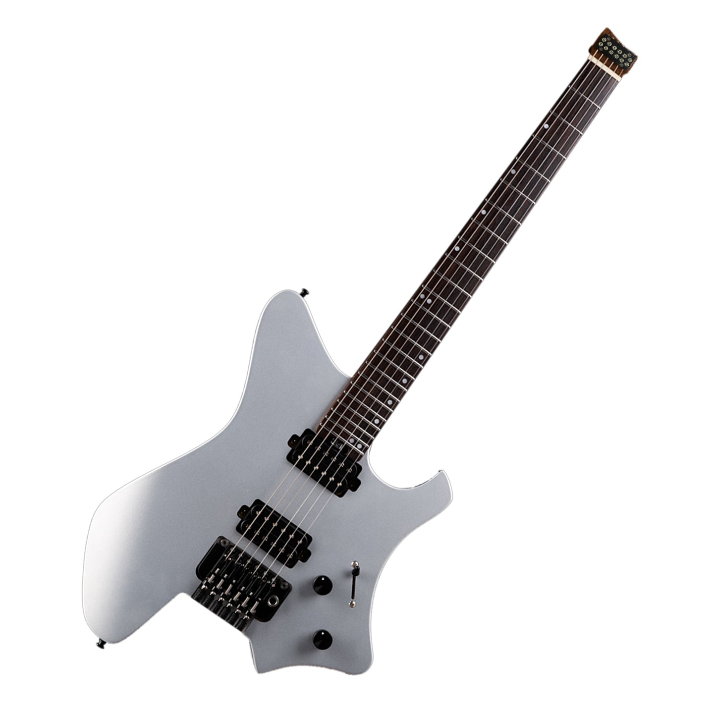 1_9985e1bb-ece4-4f28-91f7-ee28d19c1ec1 Eart Electric Guitars GW2-TE, 6 String Headstockless Roasted Mahogany Headless Guitar
