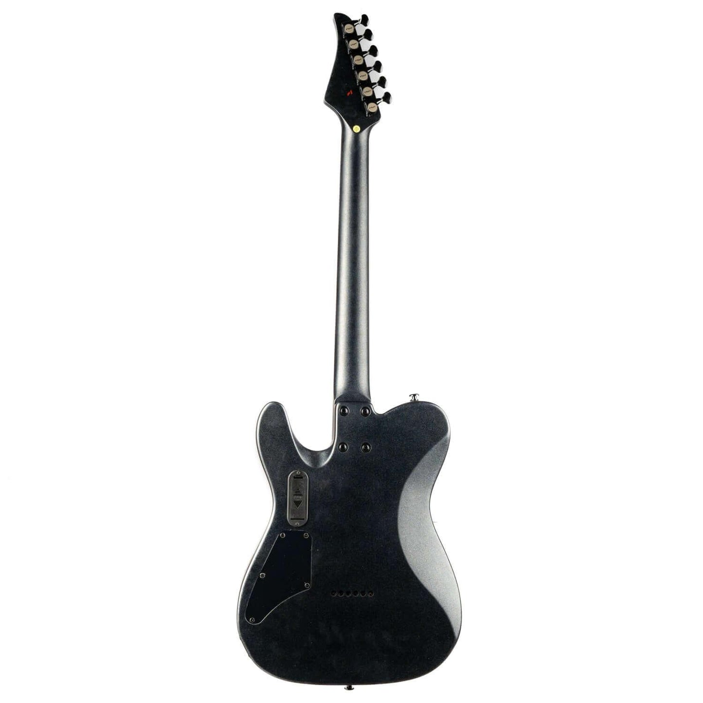 281_4 EART Guitars, TL-281, Roasted Canada Maple Neck Rock Metal Electric Guitars, Black