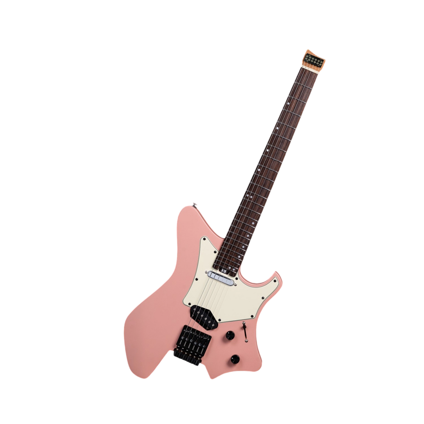 2_01715aad-5b53-4eba-8029-60b471e8f18d Eart Electric Guitars GW2TP-SE Lightweight Headless Electric Guitar, Roasted Mahogany Body, 24 Stainless Steel Frets, Compound Radius Fingerboard, Perfect for Young & Energetic Guitarists