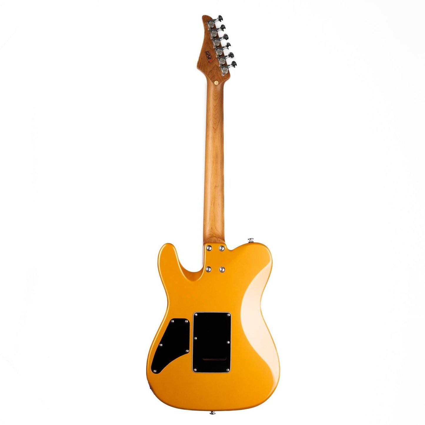 380_gold_back Eart Guitars, TL-380 Modern Tremolo Humbucker Pickups with Mini Switch Electric Guitars, Gold