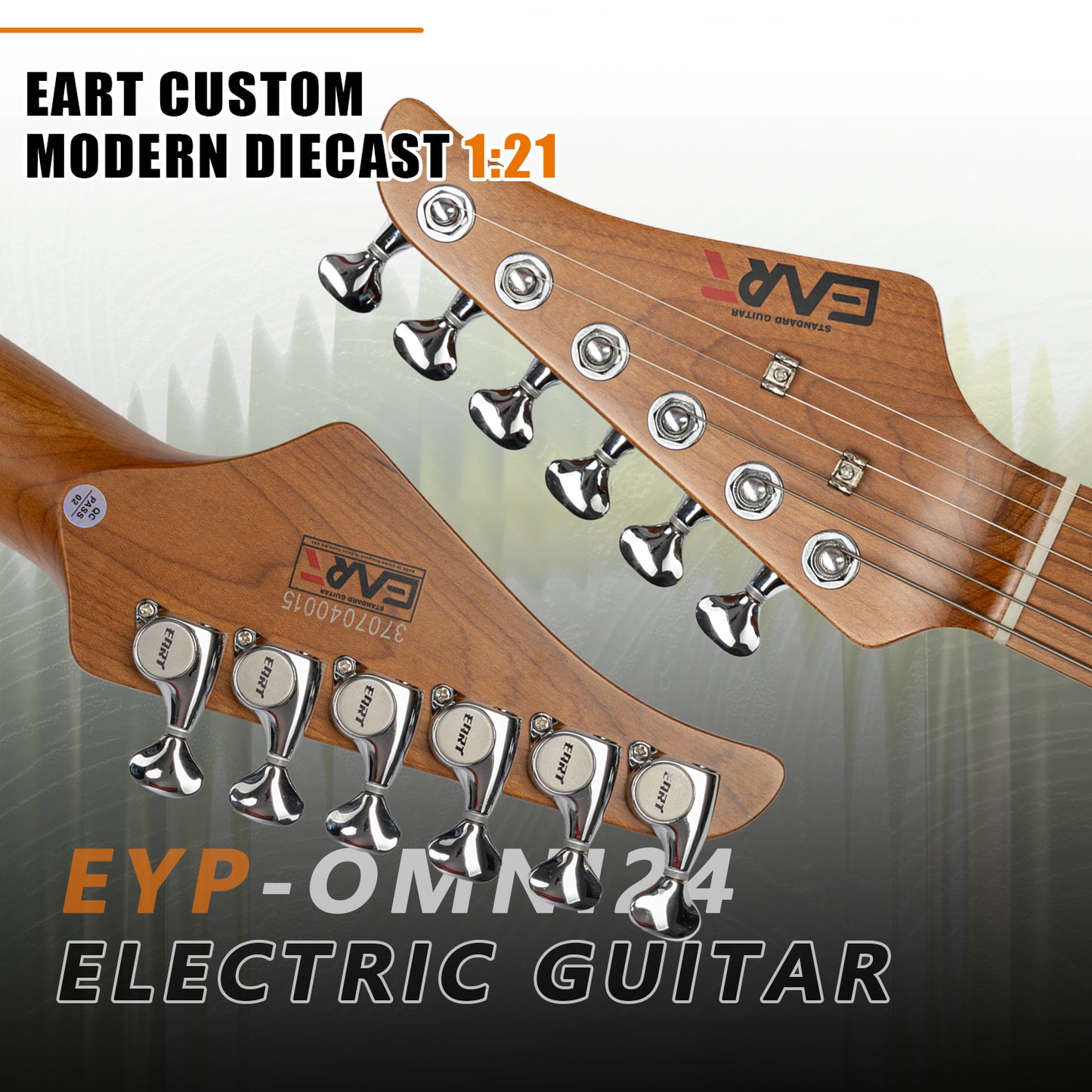 5_515b0d46-265d-49ad-b34e-b5f25da8556d EART Guitars, EYP-Omni24, 6 String Metal Solid Body, The First Electric Guitar for Beginners