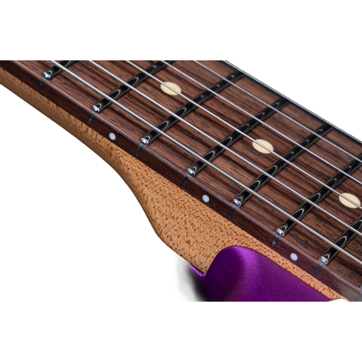8a2d0a1963ad8c527d883fc72416245 Eart Guitars, YMX-SG3, SSS Roasted Book-match Mahogany Body Vintage Style Electric Guitar, Pearl Purple