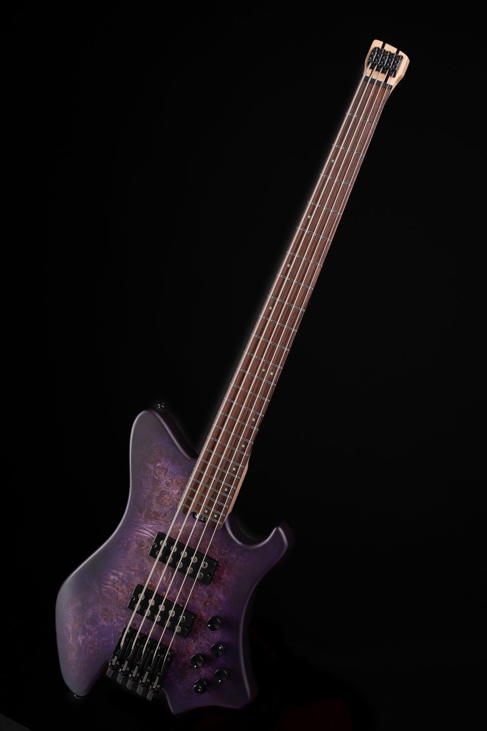 c855bce8bfd3a2ca8e3507b0826a5d3f_origin_1 Eart Guitars, BW-5, Roasted Bookmatch Mahogany Body 5 String Bass
