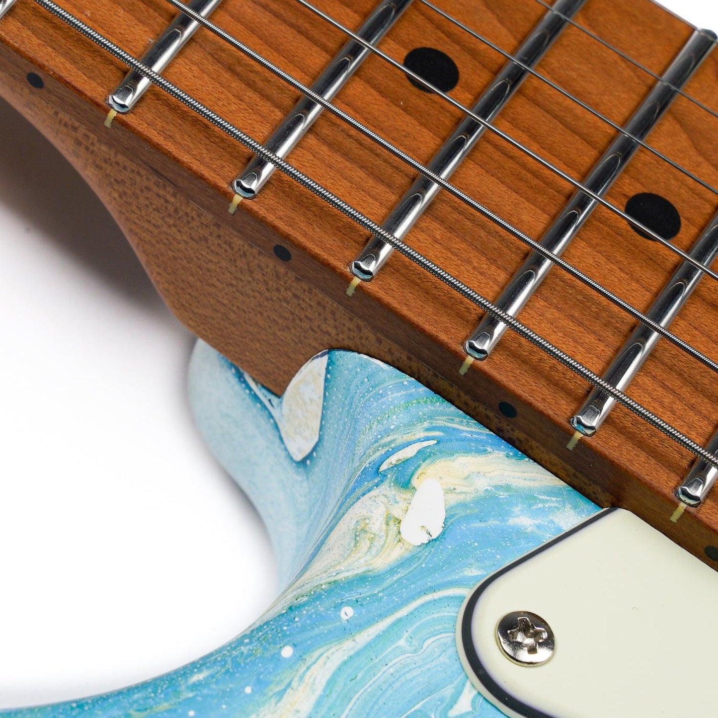 CLA-1E-PRO_neck Eart Electric Guitars Chinese Lacquer Art CLA-1E-PRO