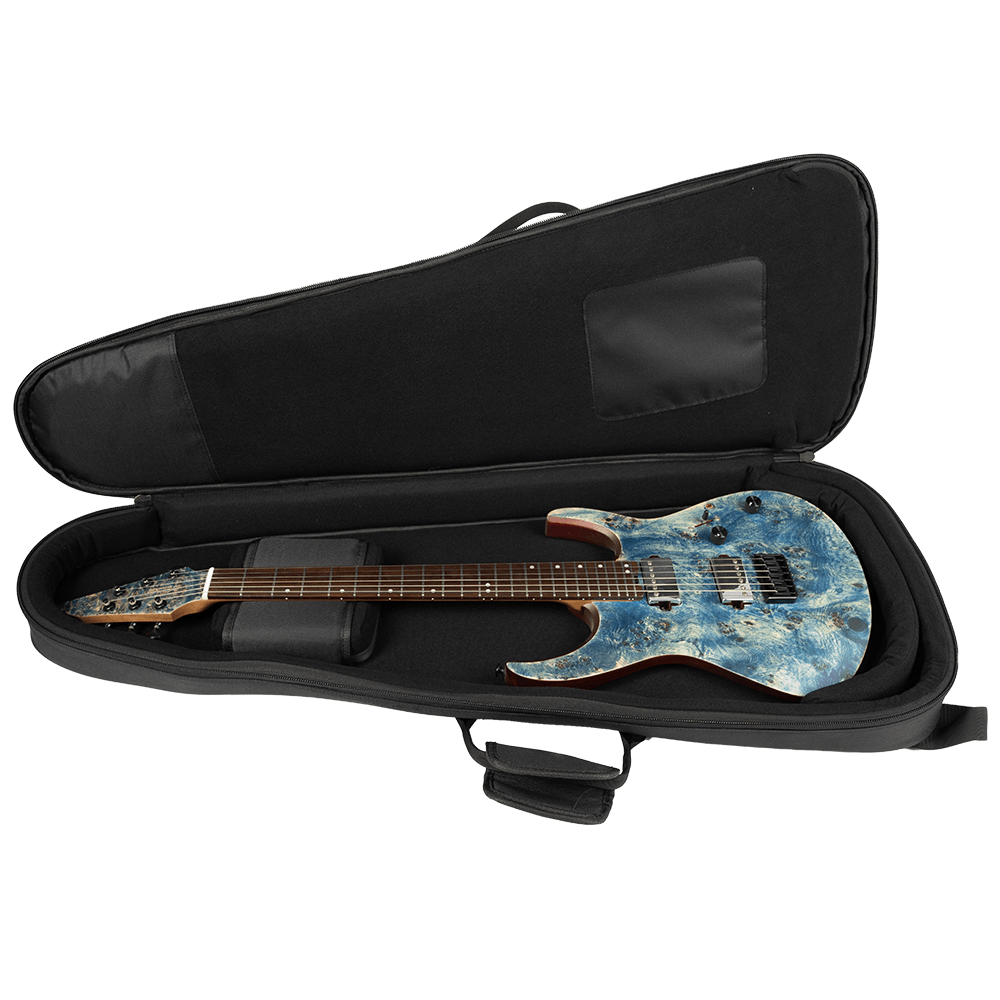 EART_Gig_Bag_EHSG_open_cb8a548a-1468-4647-80c4-4f94a948a249 EART Guitars, Gig Bag EHSG, Bullet Case for Full Size Standard Electric Guitars, Black