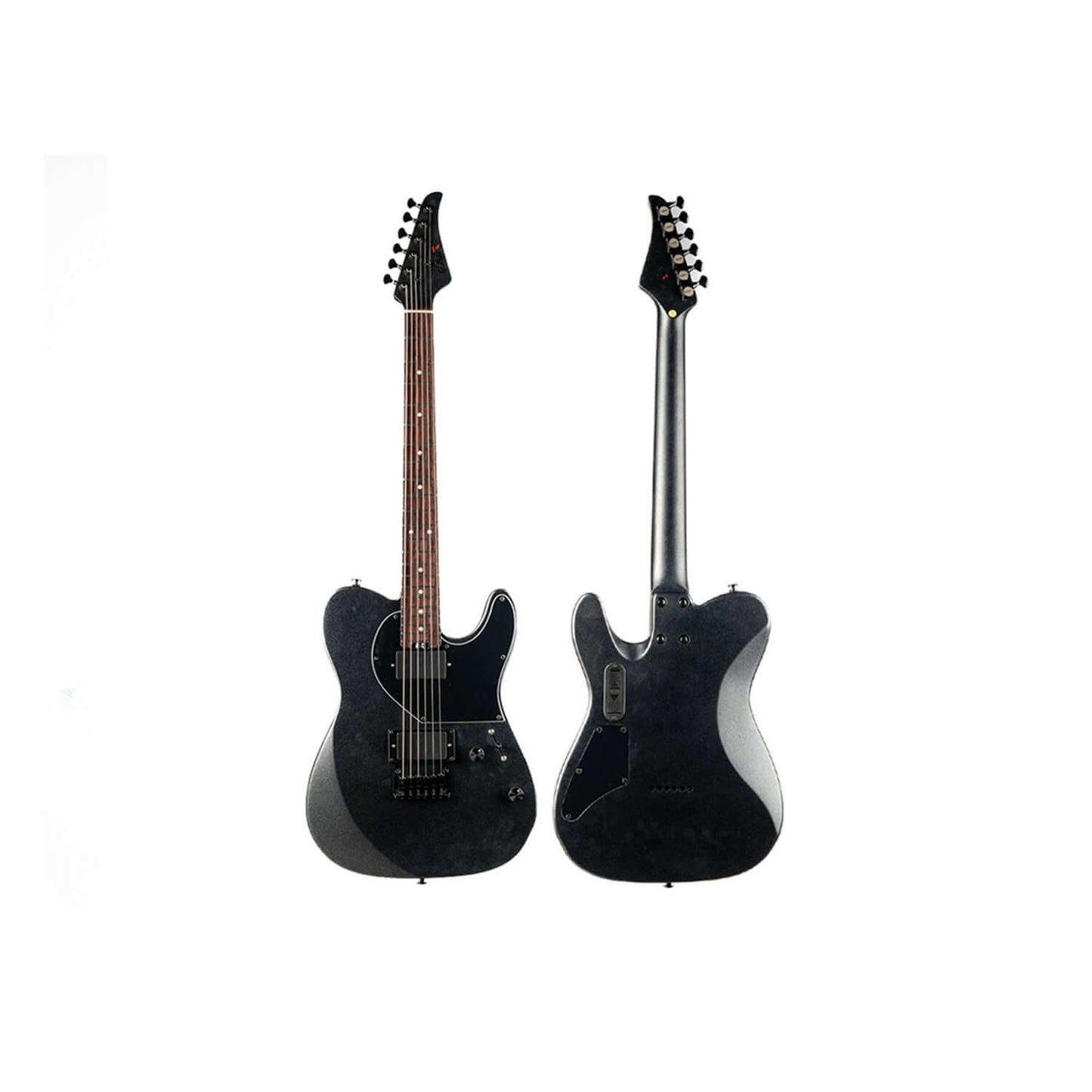 EART_TL-281_electric_guitar_main_image EART Guitars, TL-281, Roasted Canada Maple Neck Rock Metal Electric Guitars, Black
