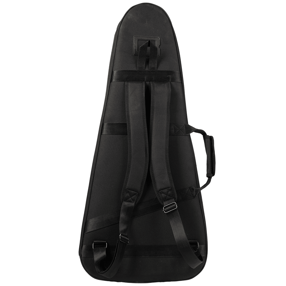 EART_bullet_gig_bag_EHHG_for_headless_electric_guitars_back_c280c576-b695-4cdc-a4d2-e89a5d4e6cdd EART Guitars, Gig Bag EHKHG Black Bullet Case for Headless Electric Guitars, Black