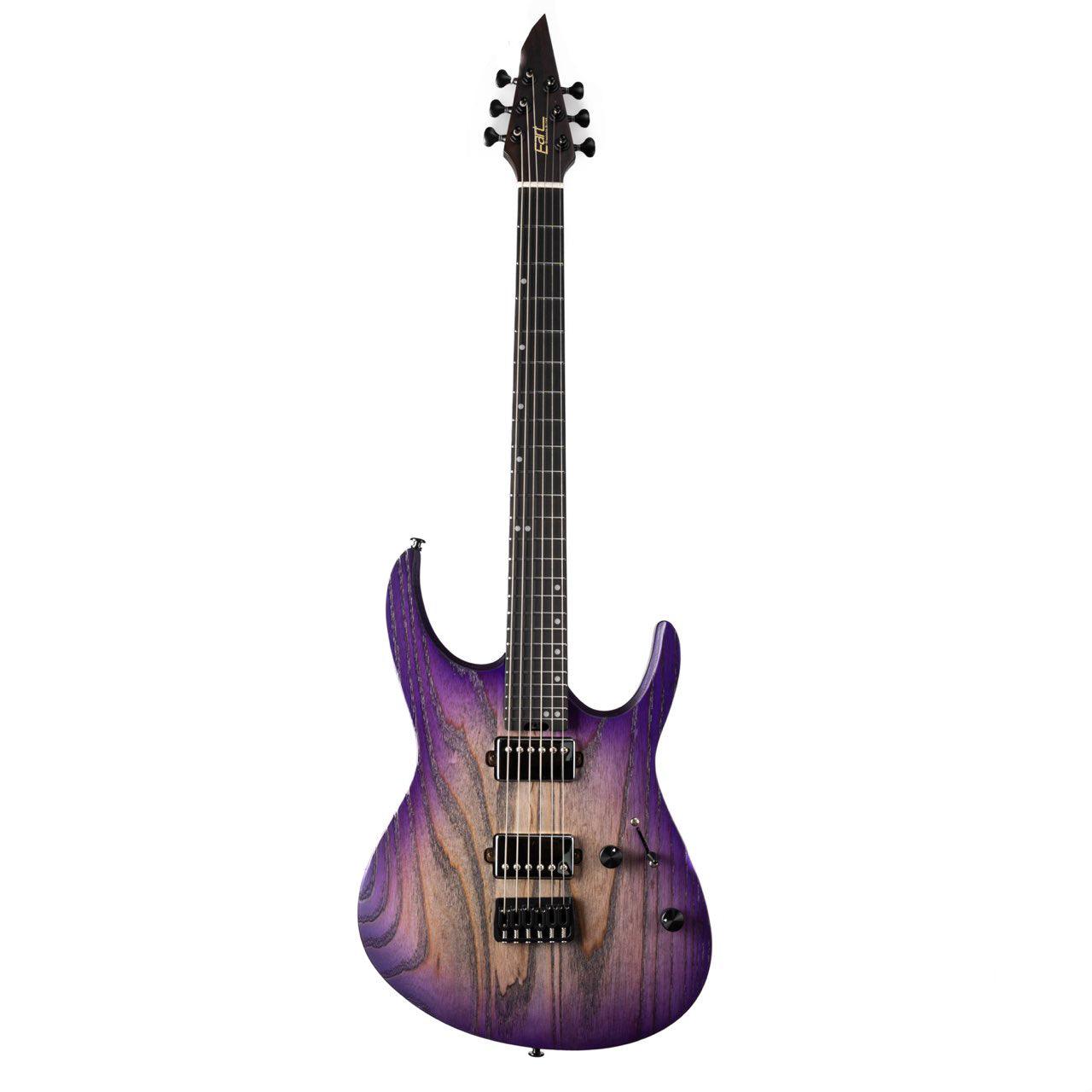 EART_electric_guitar_H6PRO_purple_burst Eart Guitars, H6-PRO, Ash Body Wenge Neck Metal Electric Guitars