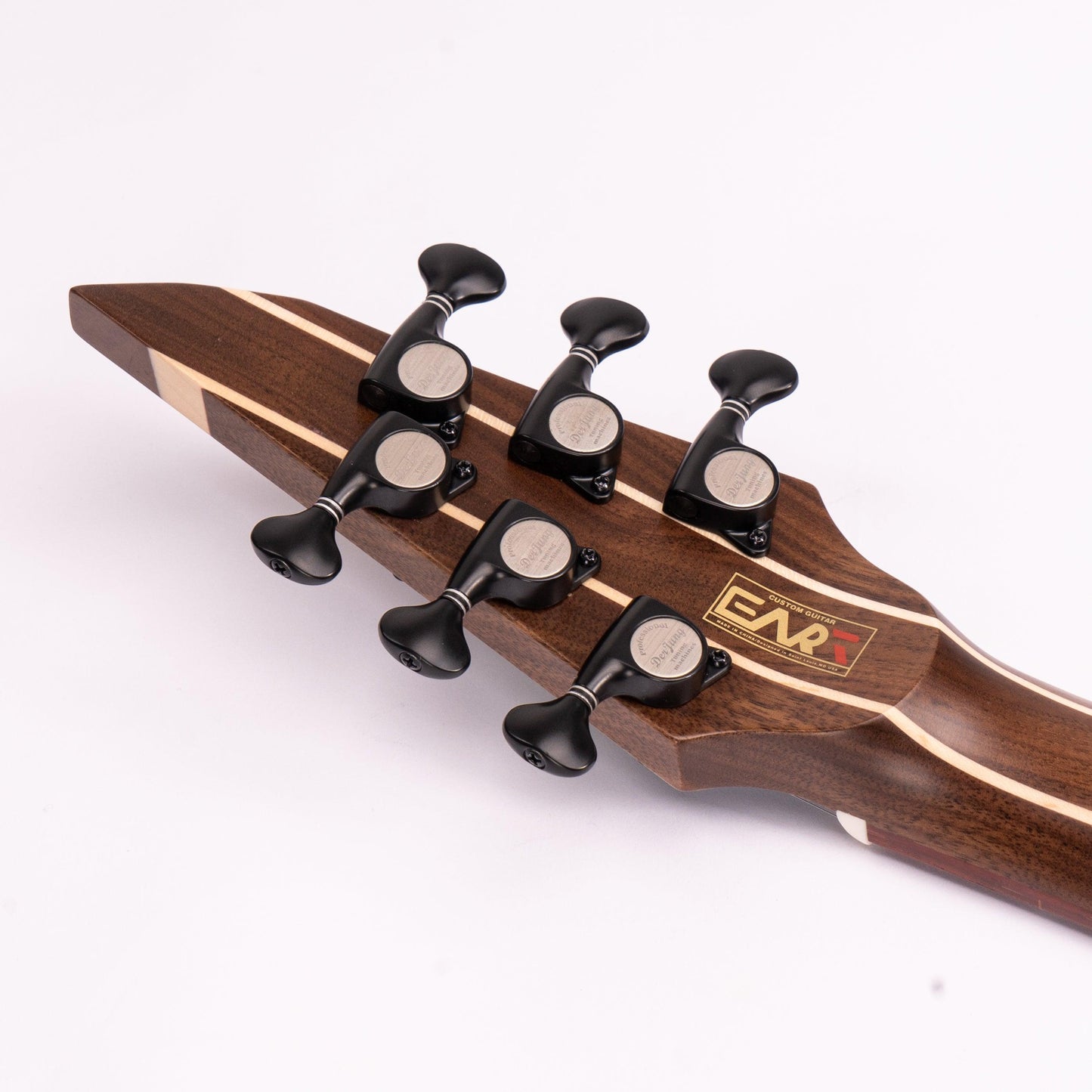 EART_electric_guitar_H6_explorer_headstock_back Eart Guitars, EX H6, Rock Style Electric Guitars, Right Handed, Hard Rock