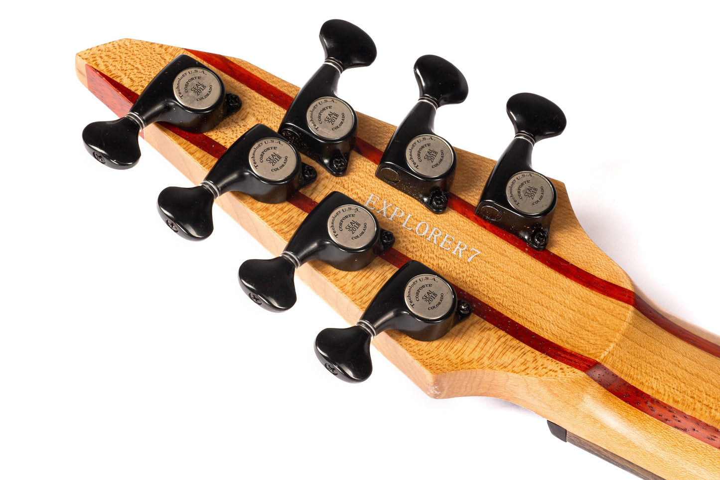 EART_electric_guitar_H7_headstock_back Eart Guitars, H7S Model, Heavy Metal 7 Strings Electric Guitars