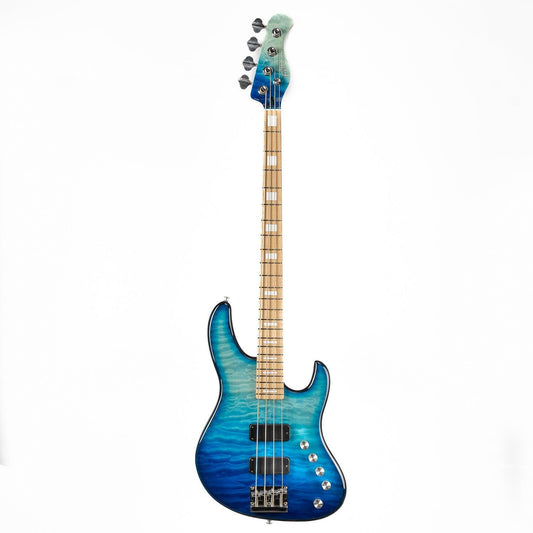 20220322132534 Eart Guitars, EB-004 Roasted Bookmatch Mahogany+Quilted Maple Bass