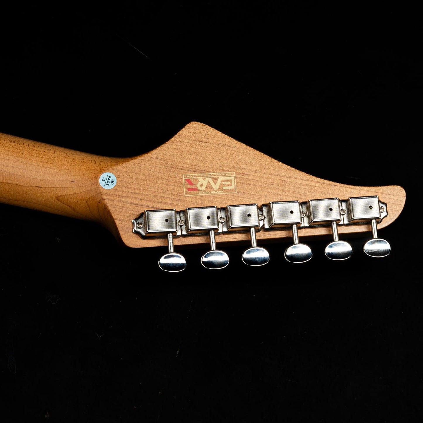 Eart_electric_guitar_Vintage-VS60_M_headstock_back Eart Guitars, Vintage-VS60(M), 6 String Solid-Body Guitar-Full Size Relic Finish 6-Point Synchronized Tremolo Bridge Electric Guitar
