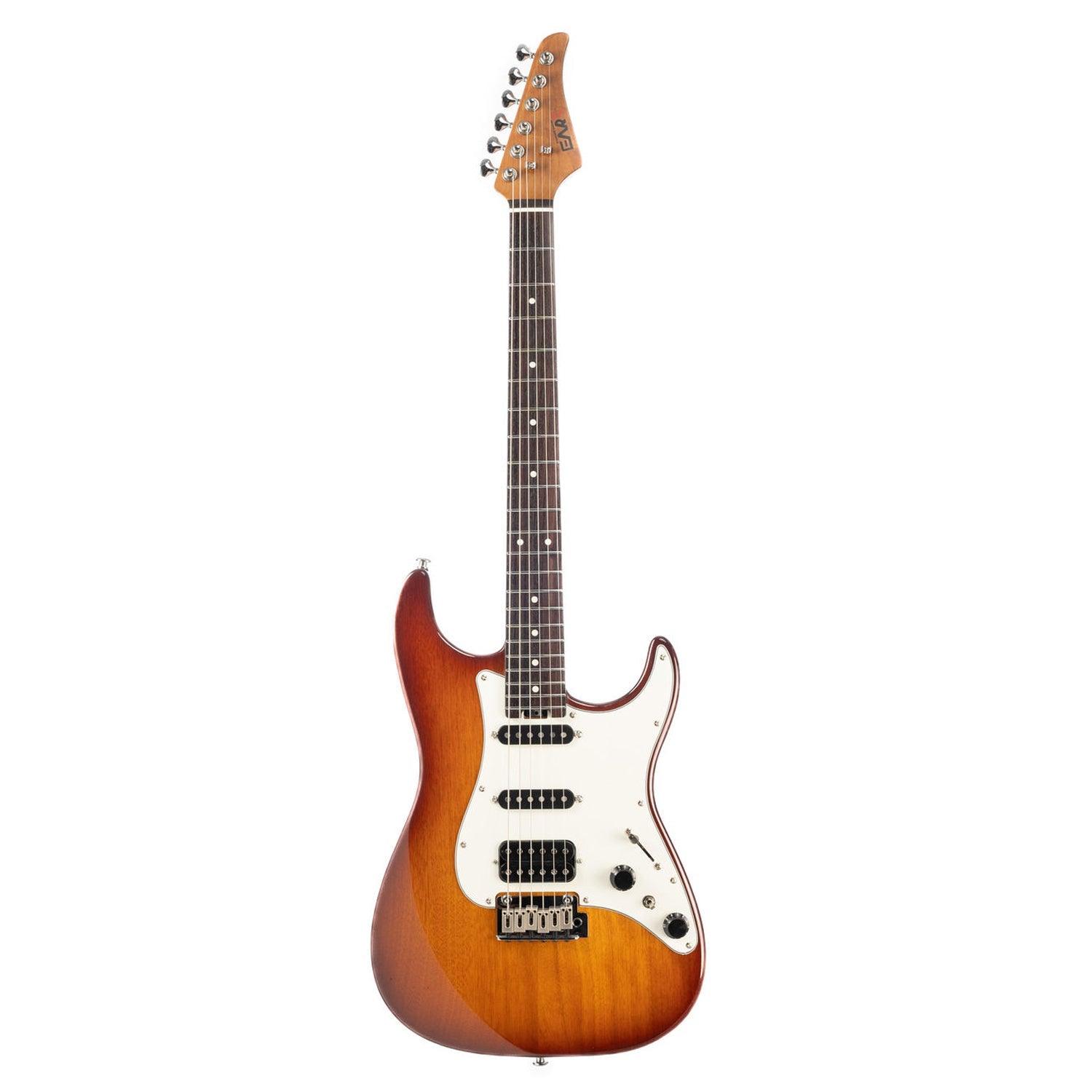 dmx-9_Honey_Burst_main EART Guitars, DMX-9, India Rosewood Fingerboard Humbucker Tremolo Electric Guitar, Honey Burst