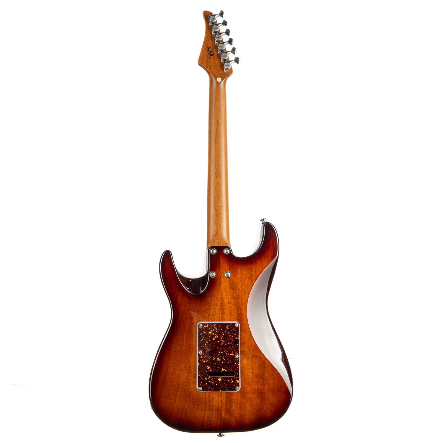 dmx-9tc_Honey_Burst_back EART Guitars, DMX-9TC, India Rosewood Fingerboard Humbucker Tremolo Electric Guitar, Honey Burst