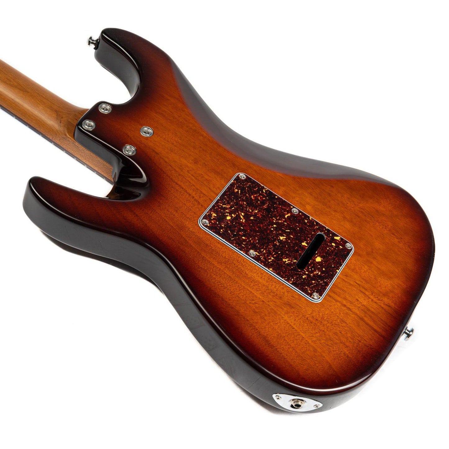 dmx-9tc_Honey_Burst_body_back EART Guitars, DMX-9TC, India Rosewood Fingerboard Humbucker Tremolo Electric Guitar, Honey Burst