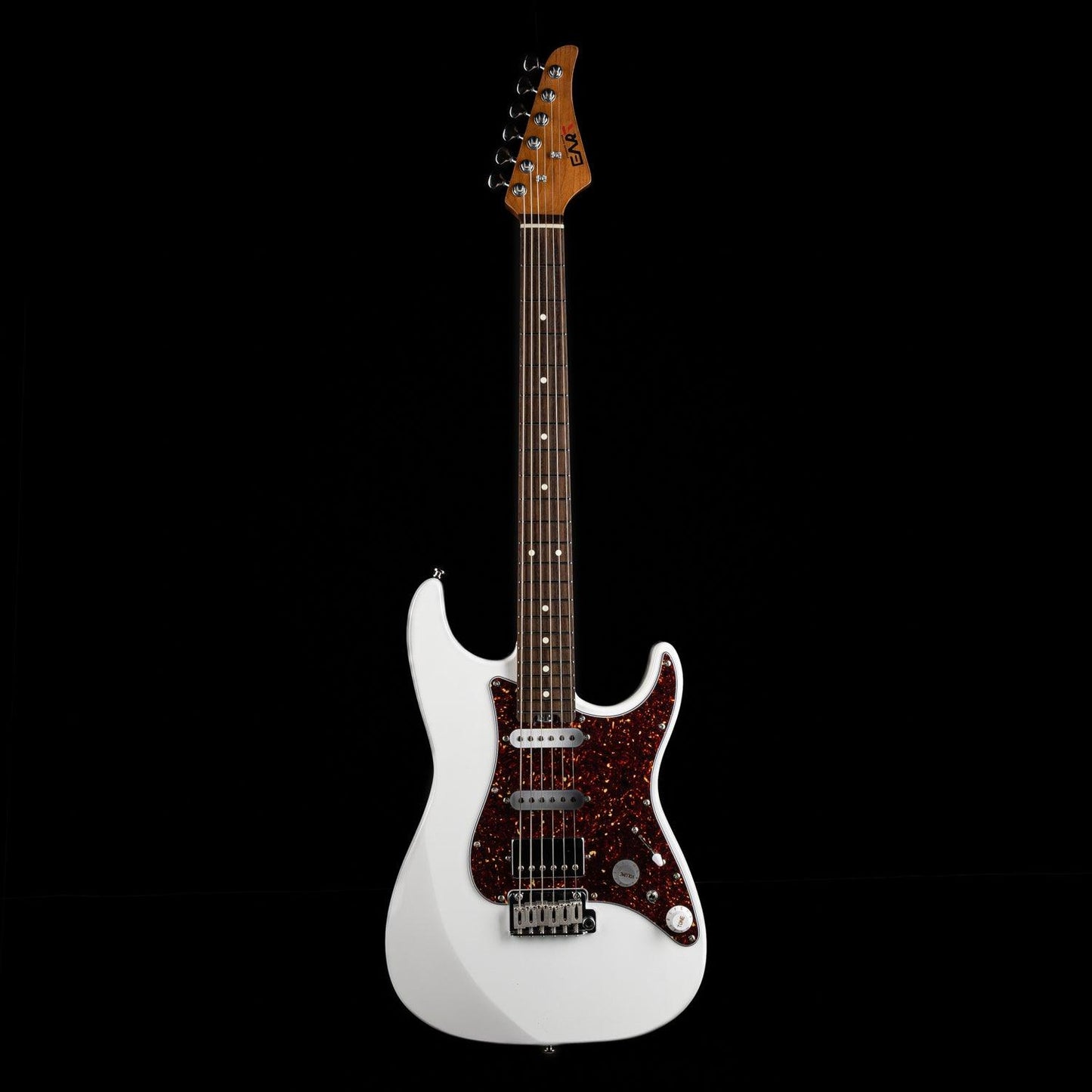 dmx-9tc_WHITE_MAIN EART Guitars, DMX-9TC, Humbucker Pickups Tremolo Bridge Solid Full Electric Guitar, Pearl White