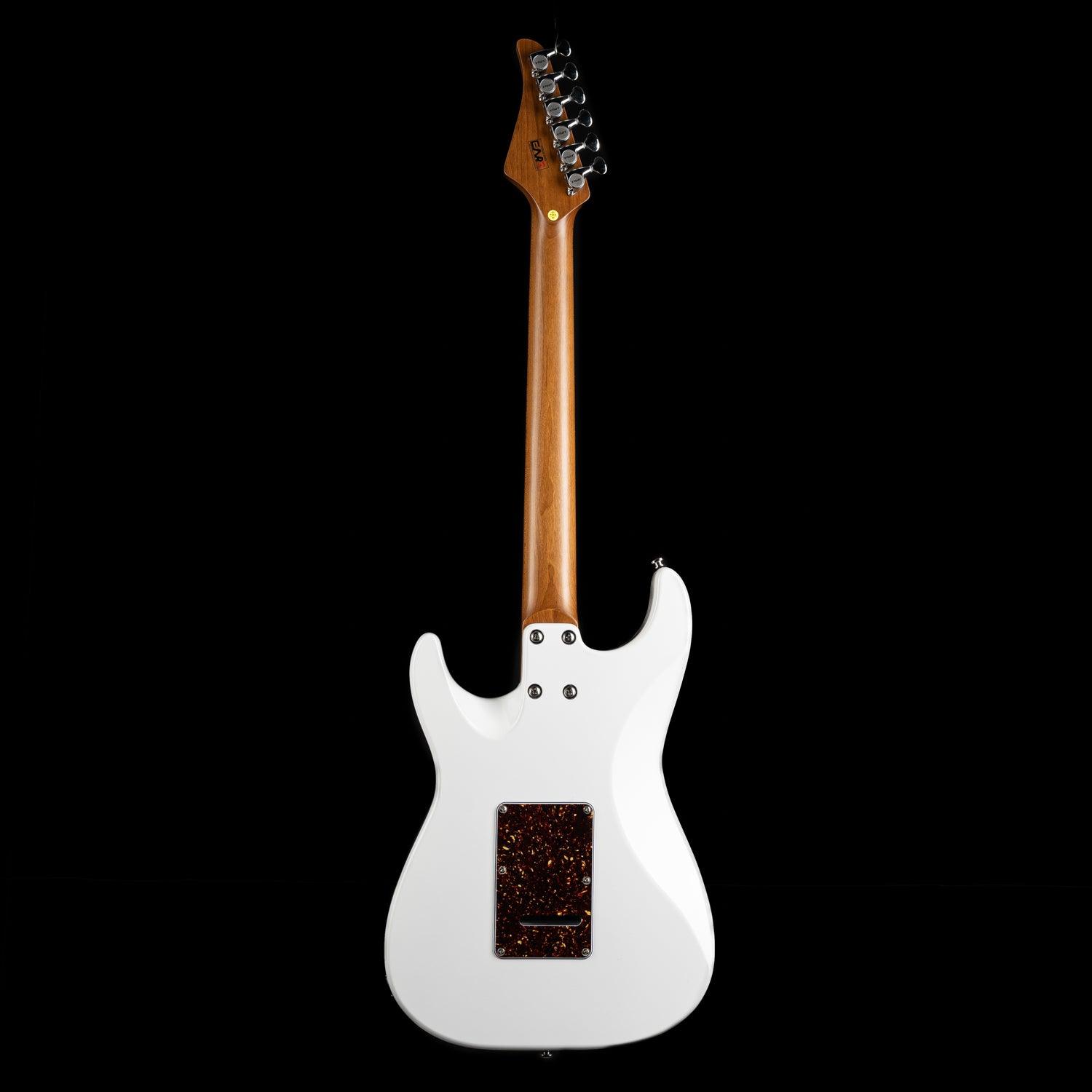 dmx-9tc_WHITE_back EART Guitars, DMX-9TC, Humbucker Pickups Tremolo Bridge Solid Full Electric Guitar, Pearl White