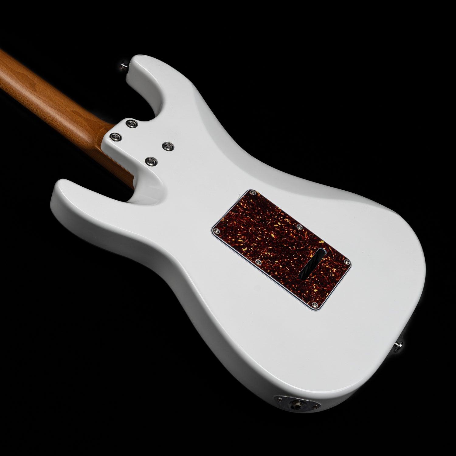 dmx-9tc_WHITE_body_back EART Guitars, DMX-9TC, Humbucker Pickups Tremolo Bridge Solid Full Electric Guitar, Pearl White