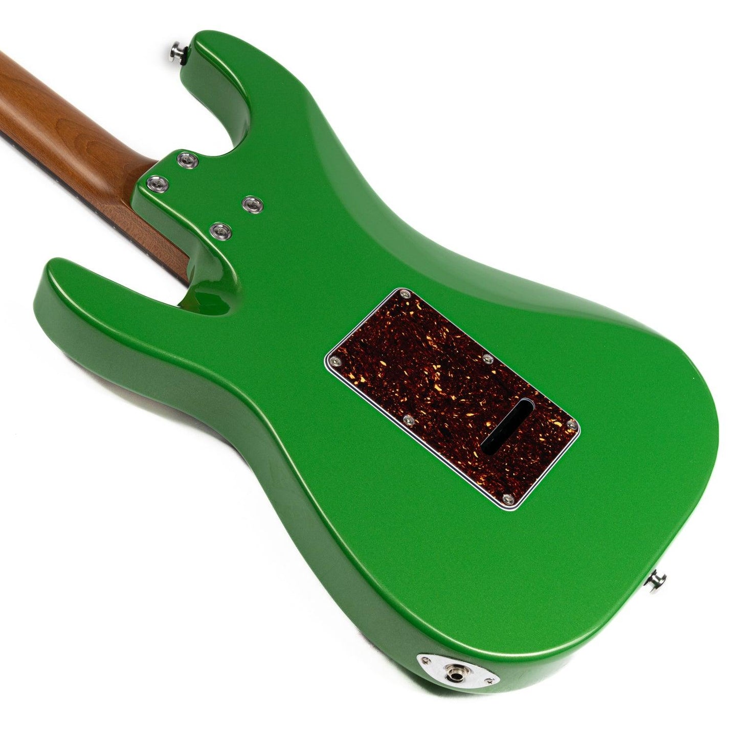 dmx-9tc_green_body_back EART Guitars, DMX-9TC, Humbucker 5-Way Switch,1 Tone,1 Volume,1 Mini Switch(10 Tones) Electric Guitar, Pearl Green