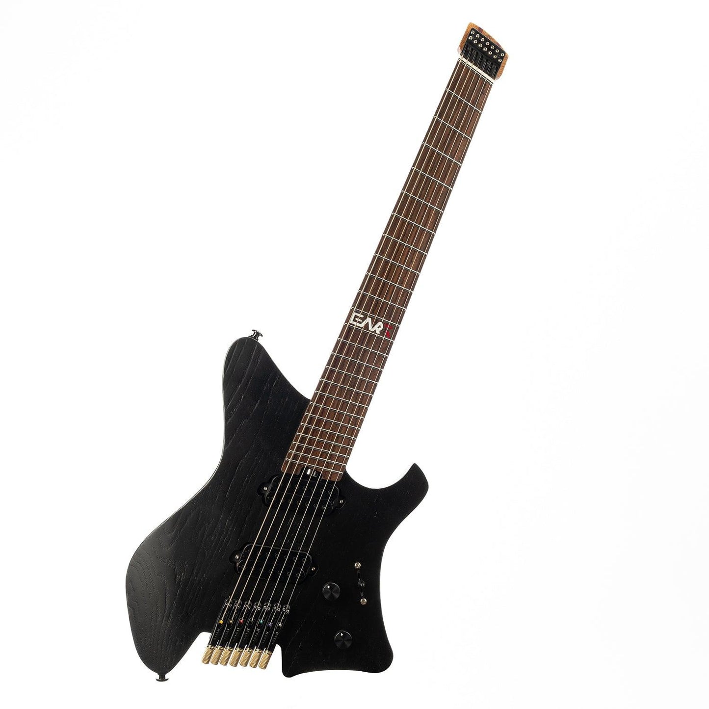 eart_electric_guitar_GW-7F_black EART Guitars, GW-7F, 7 String Headless Standard GW Body Shape Guitar, Right Electric Guitar, Black