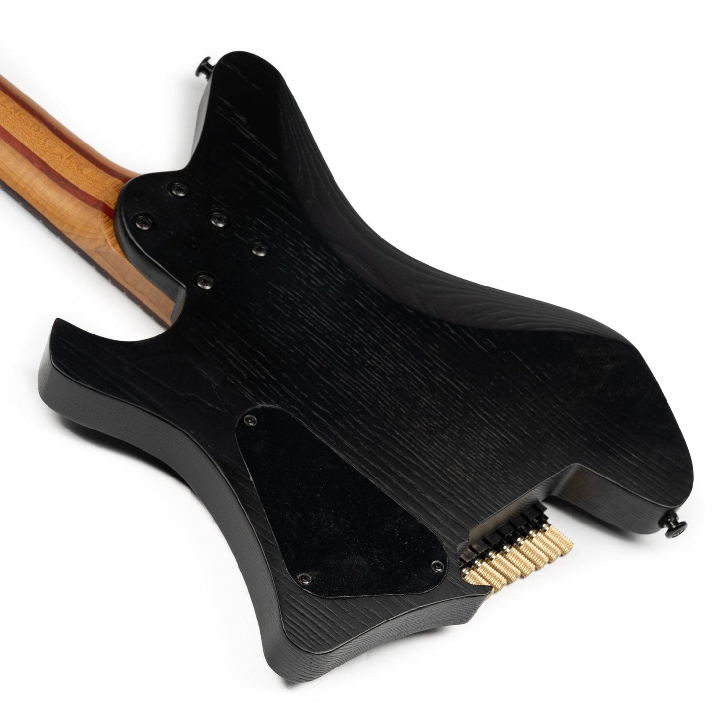 eart_electric_guitar_GW-7F_body_back EART Guitars, GW-7F, 7 String Headless Standard GW Body Shape Guitar, Right Electric Guitar, Black