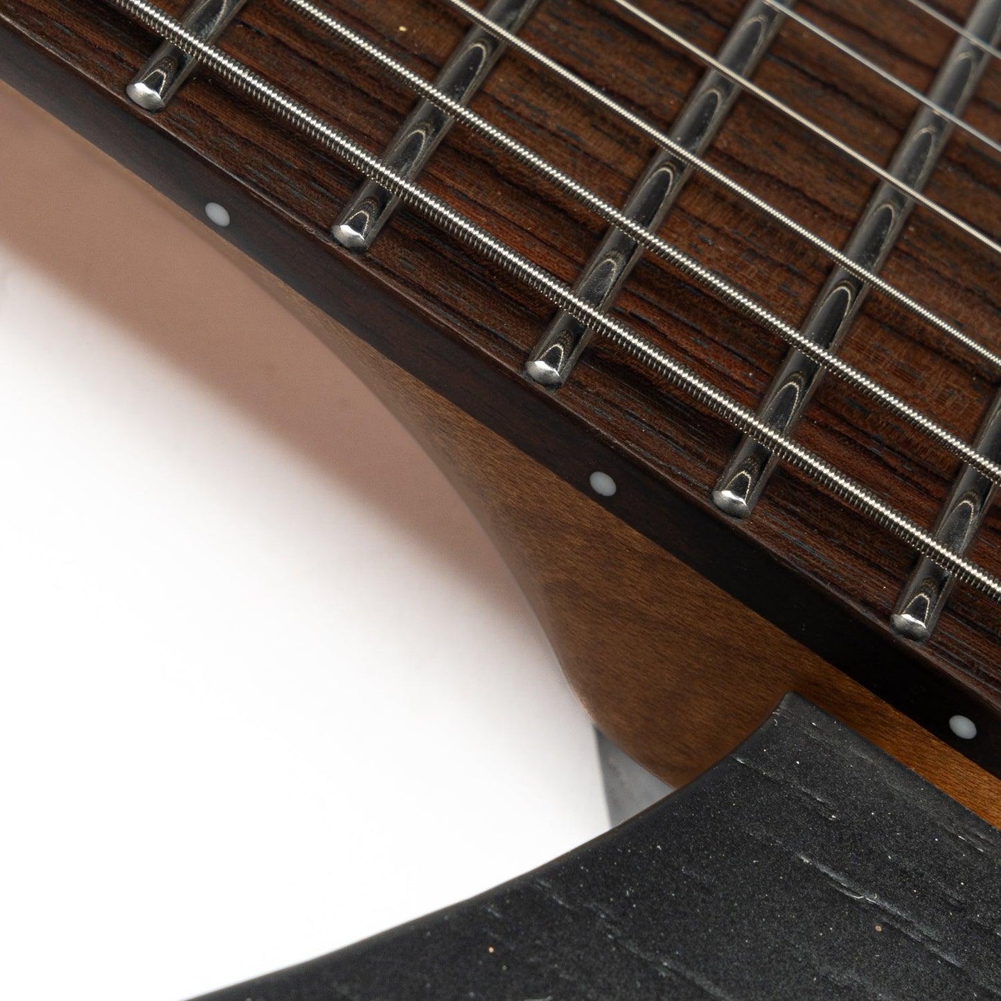 eart_electric_guitar_GW-7F_neck EART Guitars, GW-7F, 7 String Headless Standard GW Body Shape Guitar, Right Electric Guitar, Black