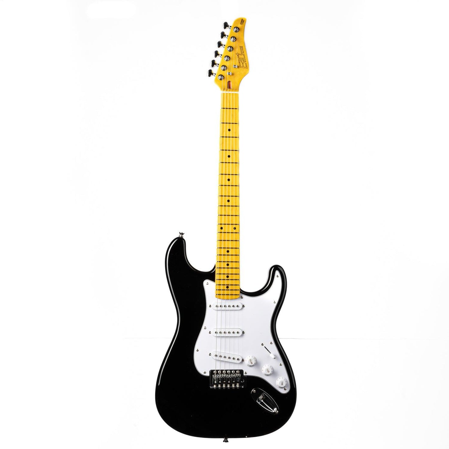 eart_electric_guitar_Power_CV50S_black EART Guitars, Power CV50S, Single Coil, Tremolo Bridge Standard Guitar, Right Handed Electric Guitar