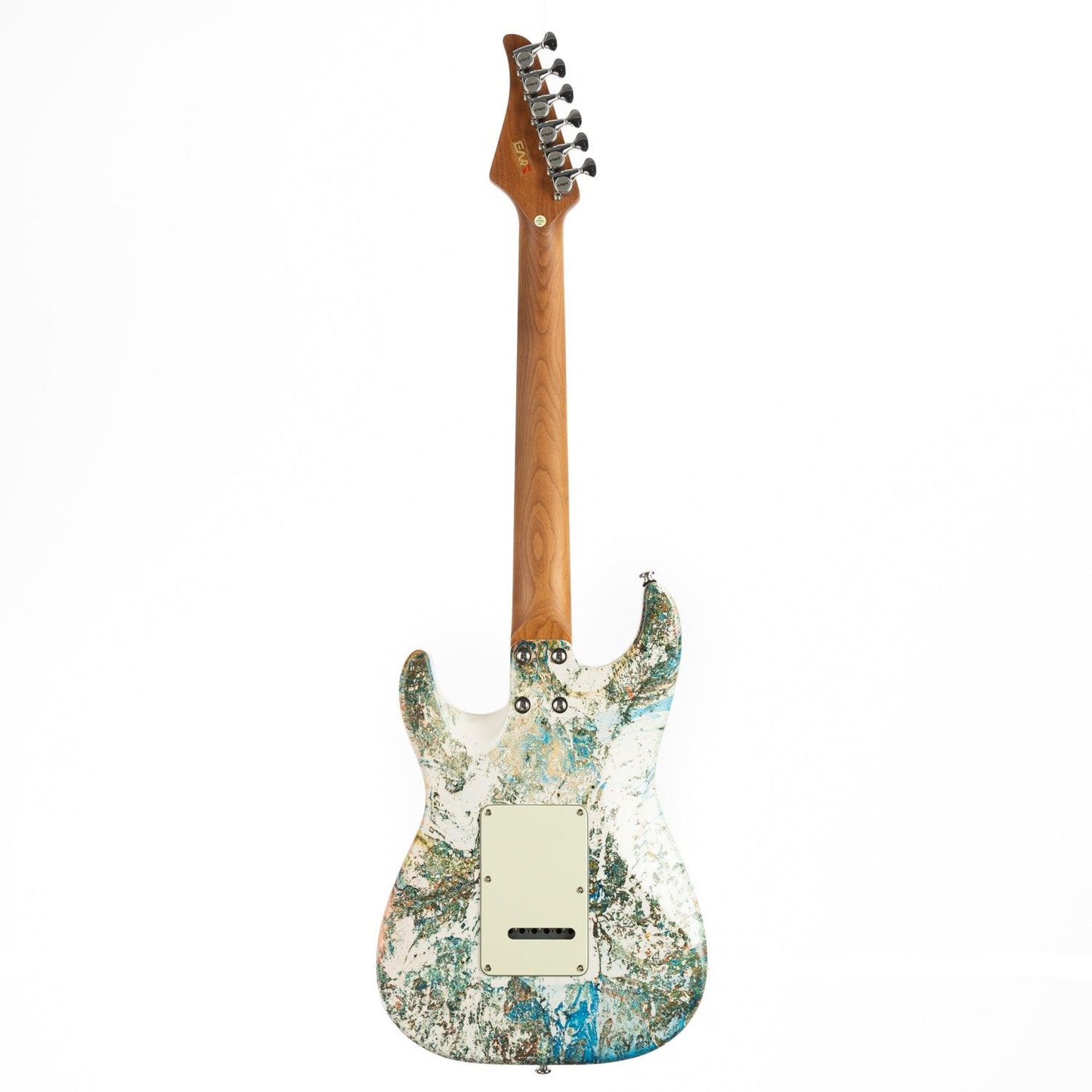 eart_electric_guitar_m-2hla_back EART Guitars, M-2HLA, for Kids, Handmade Lacquer Art Electric Guitar