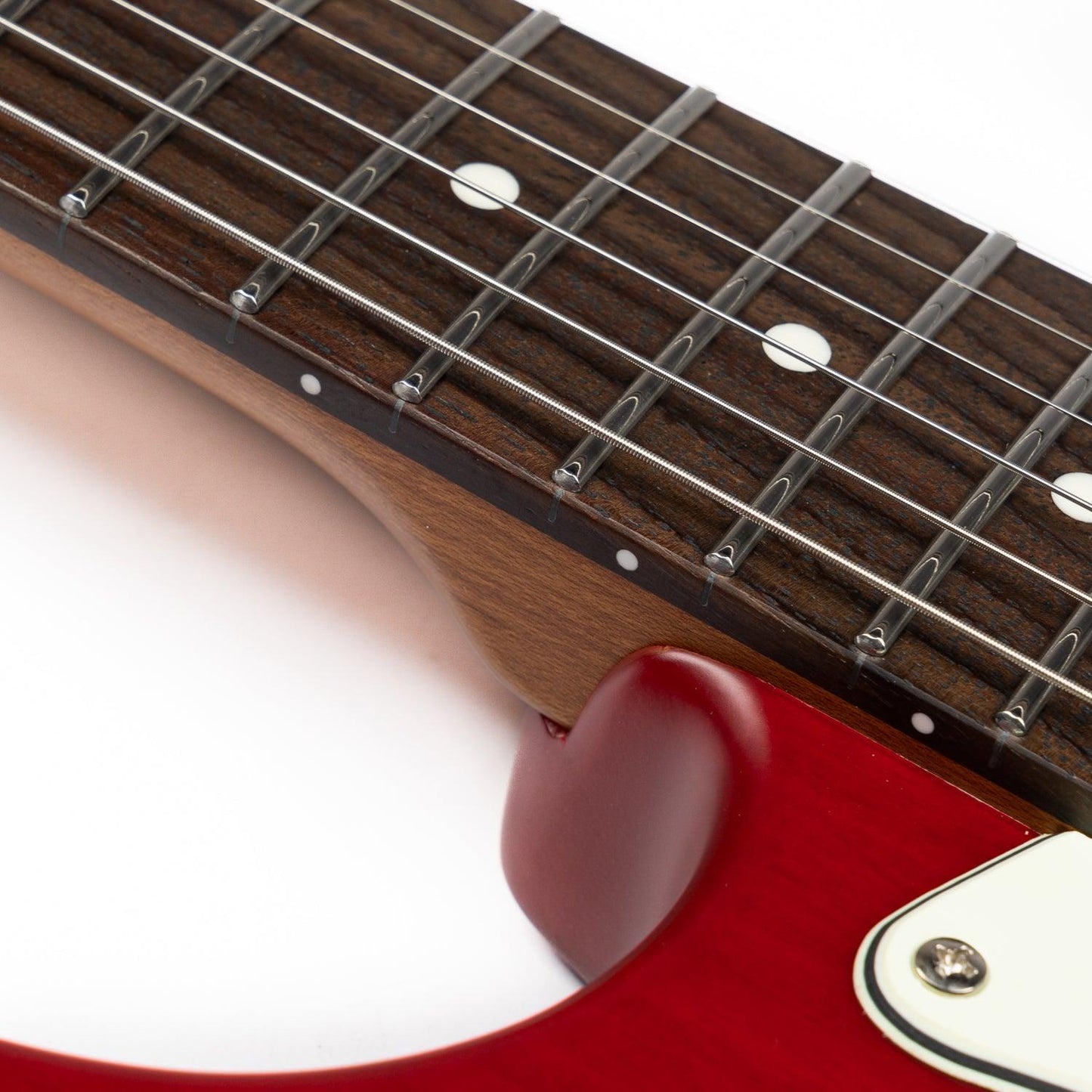 mmexport1696084075109_1 Eart Guitars, YMX-SG3, 6-Point Synchronized Tremolo SSS Vintage Style Electric Guitar, Red