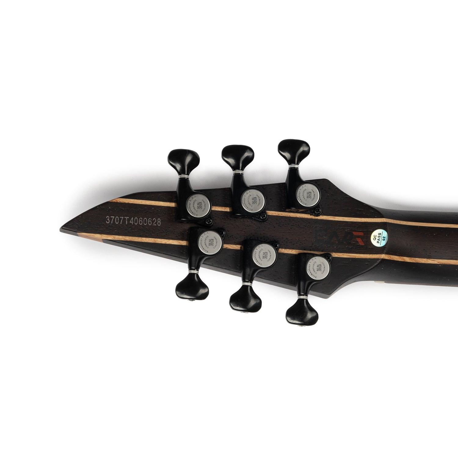 mmexport1720622961246_1 Eart Guitars, EX-H6-ULTRA 6 Strings Tremolo Electric Guitar, Roasted Bookmatch Mahogany+Poplar Burl Body, Honey Burst