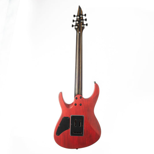 mmexport1720623042177_1 Eart Guitars, EX-H6-ULTRA Humbucker Pickups, Tremolo Bridge, Metal Rock Right Handed 6 Strings Electric Guitars, Red Burst