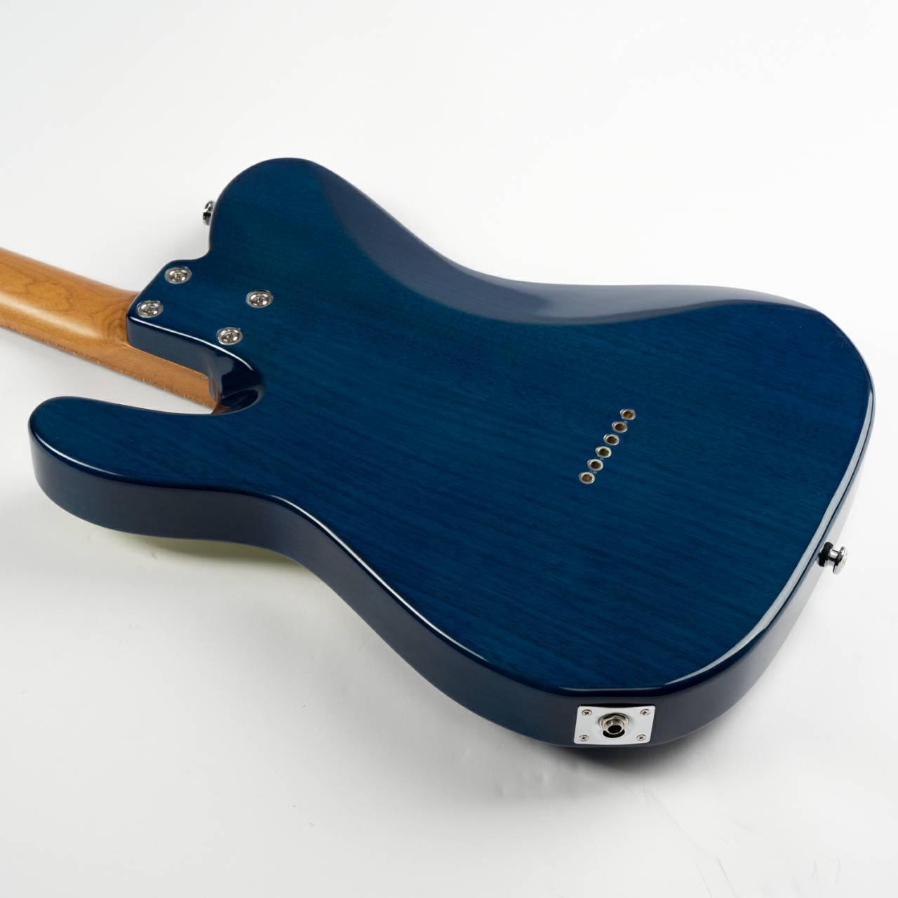 nk-c1-blue_body_back Eart Guitars, NK-C1(N), T Model Single Coil Pickups, 3-saddle Bridge Electric Guitar, Blue