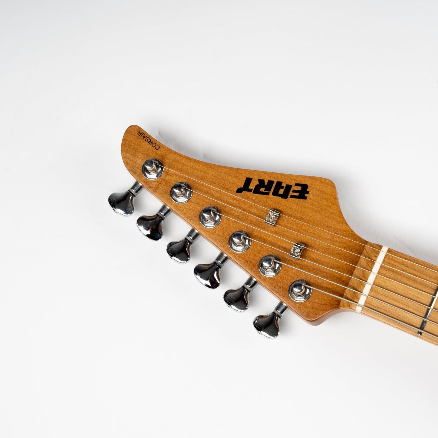 nk_c3_red_headstock_front Eart Guitars, NK-C3N, 2-Point Synchronized Tremolo bRIDGE Electric Guitar, Red