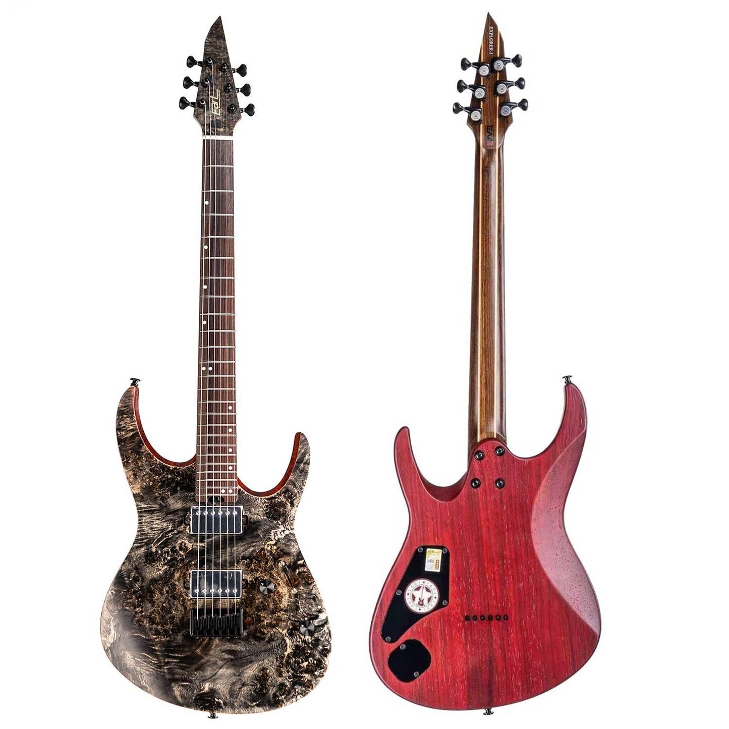 1_-1 Eart Guitars, EX H6, Rock Style Electric Guitars, Right Handed, Hard Rock