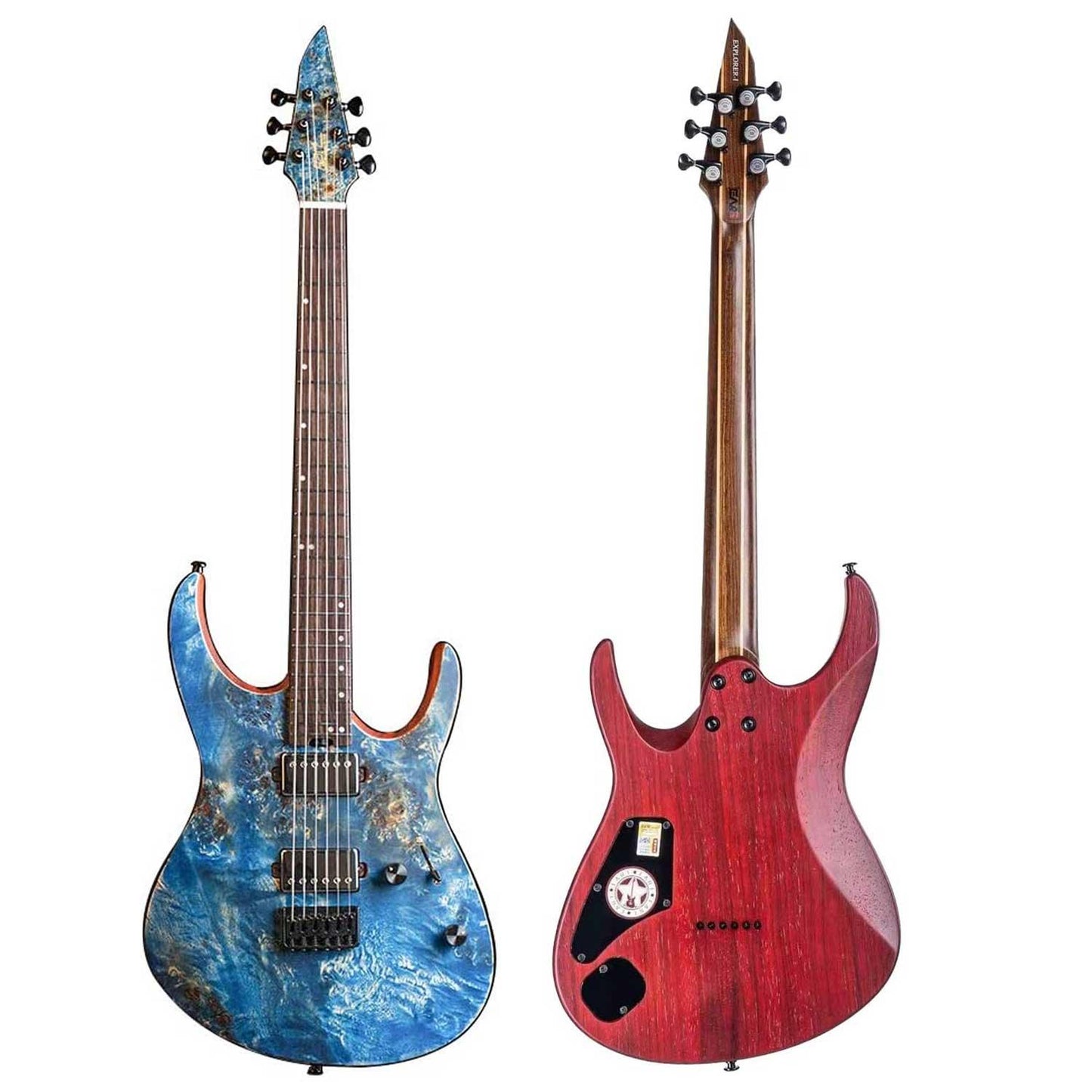 1_-3 Eart Guitars, EX H6, Rock Style Electric Guitars, Right Handed, Hard Rock