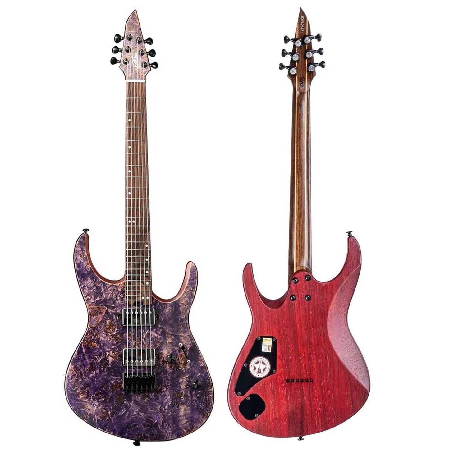 1_-4 Eart Guitars, EX H6, Rock Style Electric Guitars, Right Handed, Hard Rock