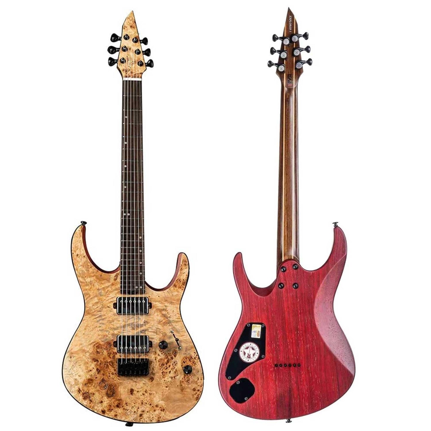 1_-5 Eart Guitars, EX H6, Rock Style Electric Guitars, Right Handed, Hard Rock
