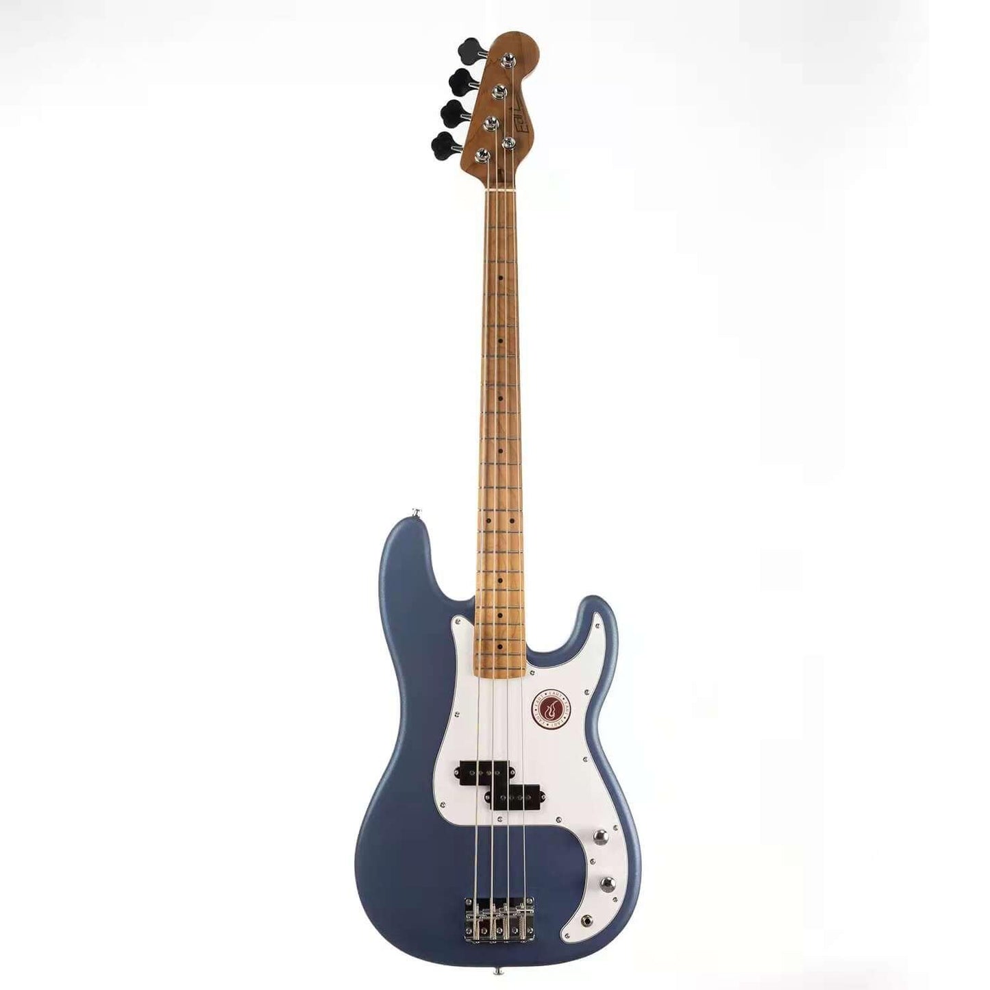 BLUE_3 Eart Guitars, B-10, Roasted Maple Neck Mahogany Body 4 Strings Bass Guitars