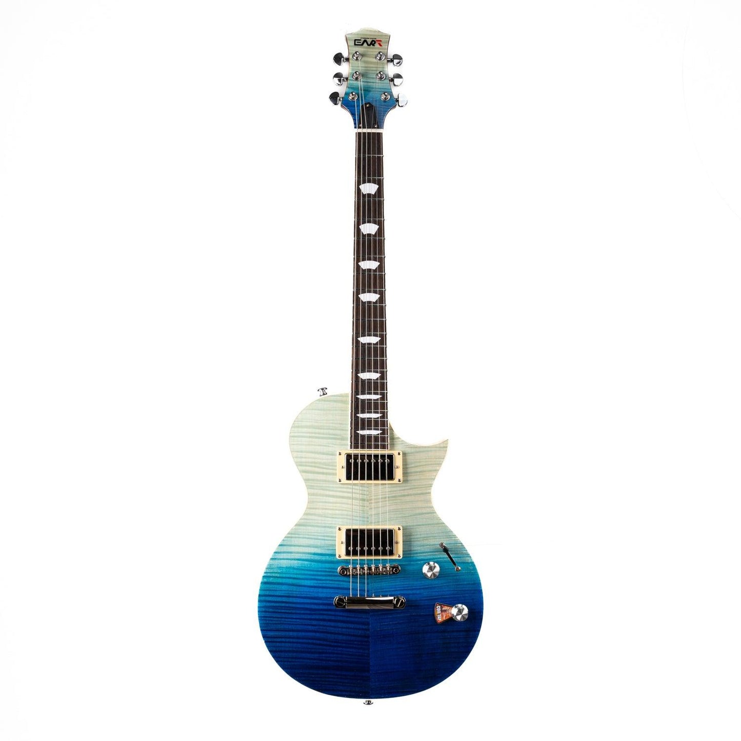 EART_electric_guitar_EGLP-620_blue_fade Eart Guitars, EGLP-620, Upgrade Flame Maple Top Standard Electric Guitars