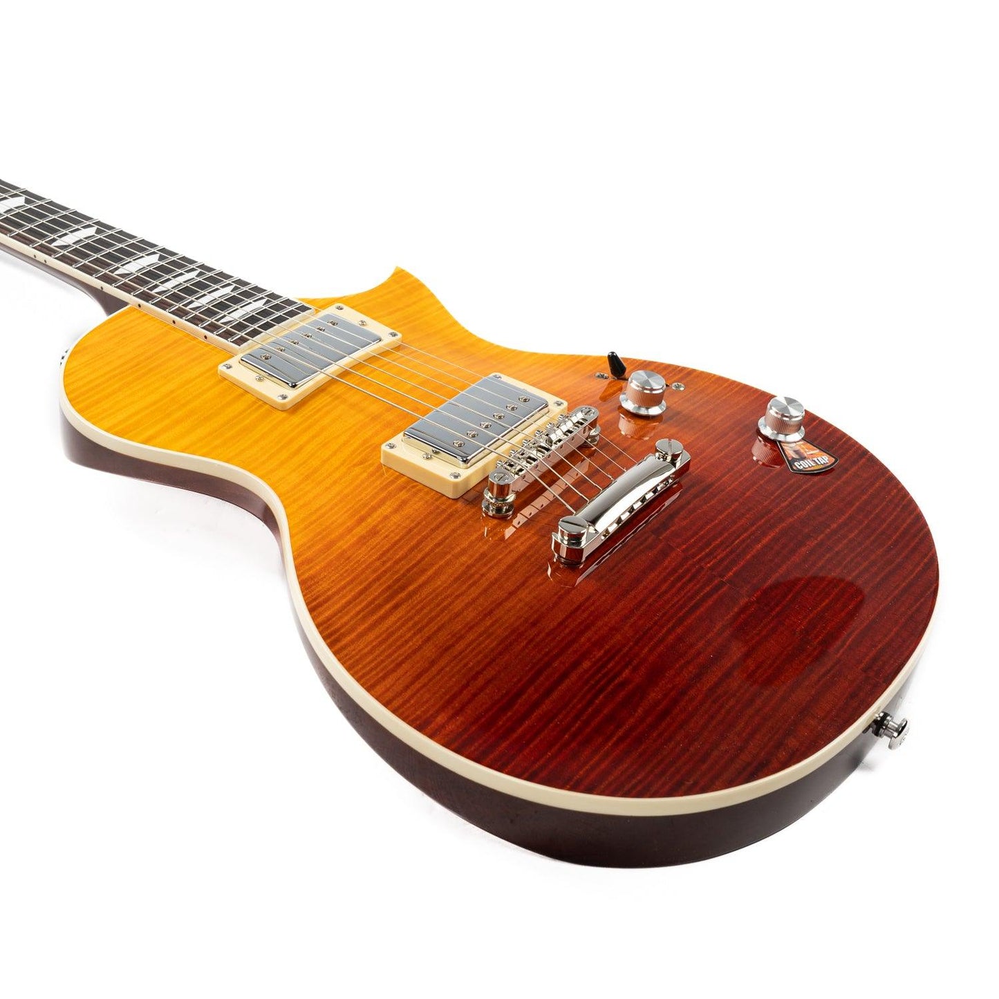 EART_electric_guitar_EGLP-620_body_front Eart Guitars, EGLP-620, Upgrade Flame Maple Top Standard Electric Guitars