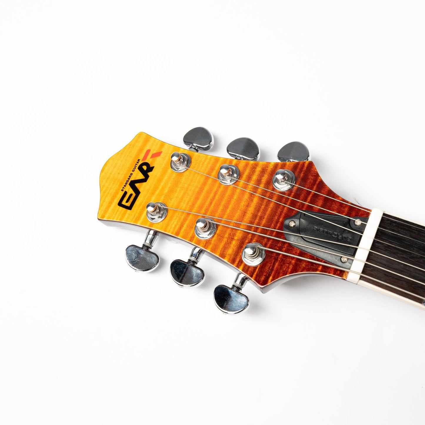 EART_electric_guitar_EGLP-620_headstock Eart Guitars, EGLP-620, Upgrade Flame Maple Top Standard Electric Guitars