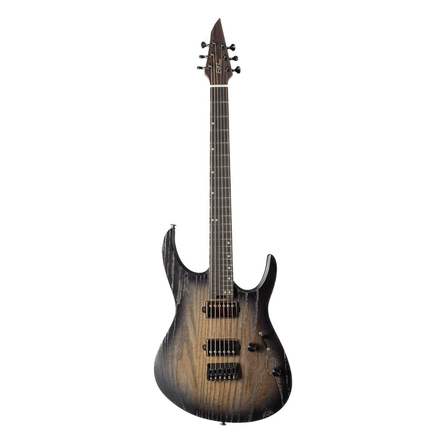 EART_electric_guitar_H6PRO_black_burst Eart Guitars, H6-PRO, Ash Body Wenge Neck Metal Electric Guitars