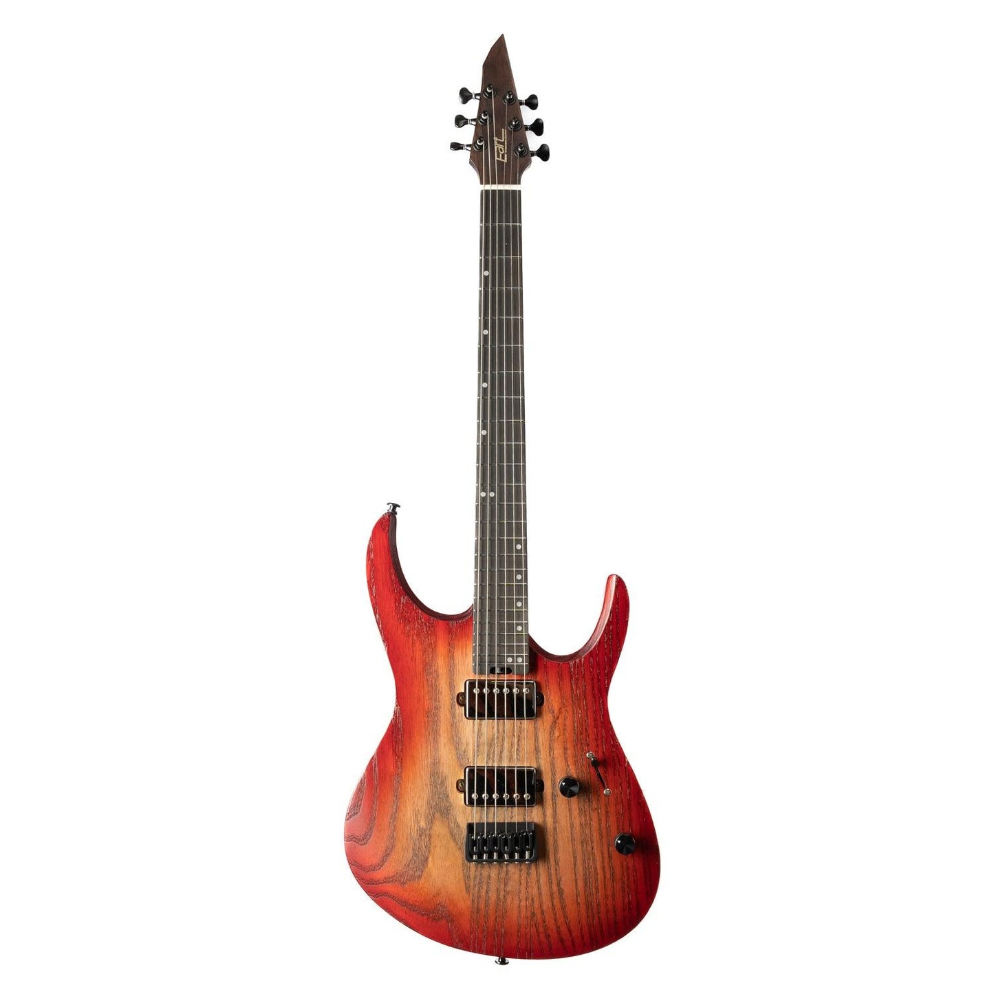 EART_electric_guitar_H6PRO_red_burst Eart Guitars, H6-PRO, Ash Body Wenge Neck Metal Electric Guitars