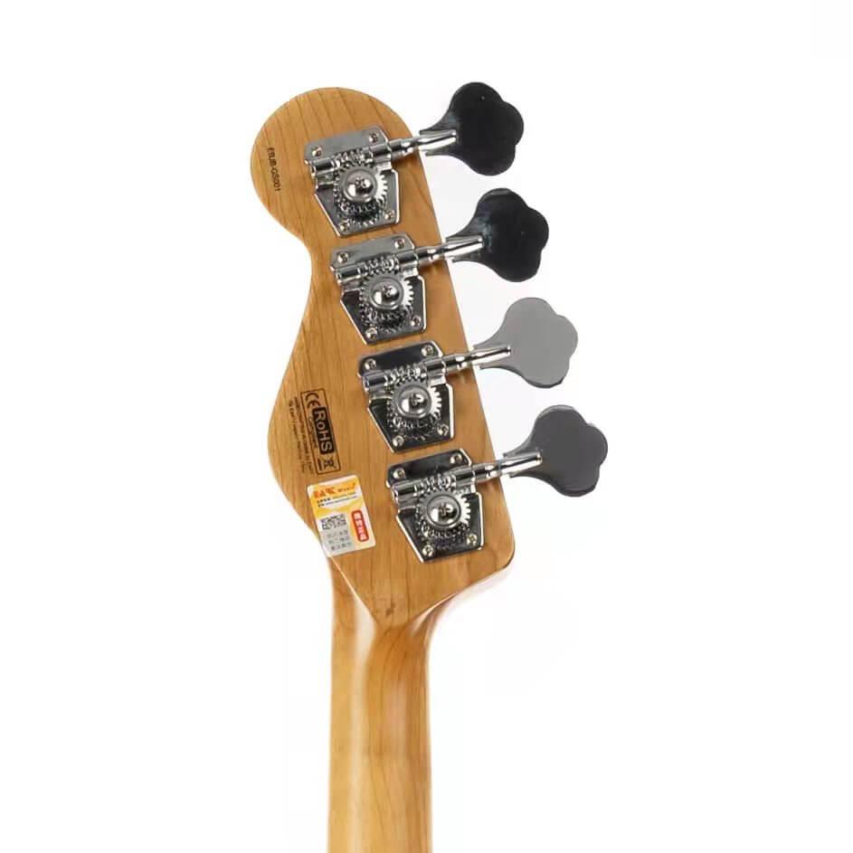 black_2_74e0f7ab-448f-475a-8970-80a57afa867d Eart guitars, B-100, Roasted Maple Neck Rosewood Fingerboard 4 Strings Bass