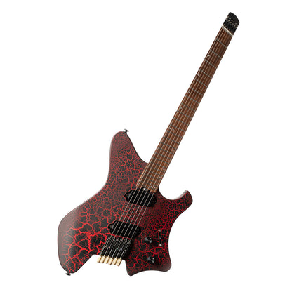 1_2c9fe14d-9b99-4388-b741-4612b911a72a Eart Guitars, GW-6F, 6 Strings, 3-Way Switch,1 Tone,1 Volume Fixed Bridge Headless Electric Guitar