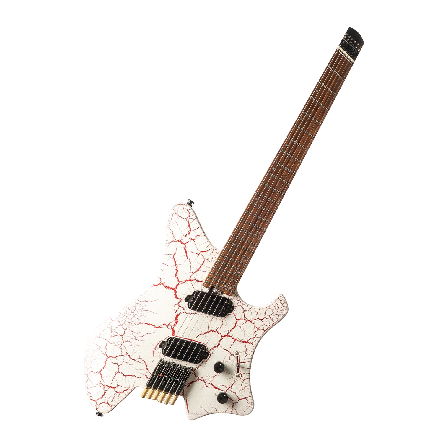 1_530682d2-8b58-48dd-b371-ad93a77c0483 Eart Guitars, GW-6F, 6 Strings, 3-Way Switch,1 Tone,1 Volume Fixed Bridge Headless Electric Guitar