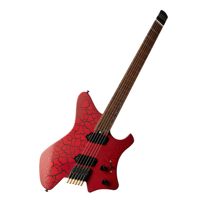 1_859facd9-16c7-45b0-8dfd-22df5ae4e282 Eart Guitars, GW-6F, 6 Strings, 3-Way Switch,1 Tone,1 Volume Fixed Bridge Headless Electric Guitar