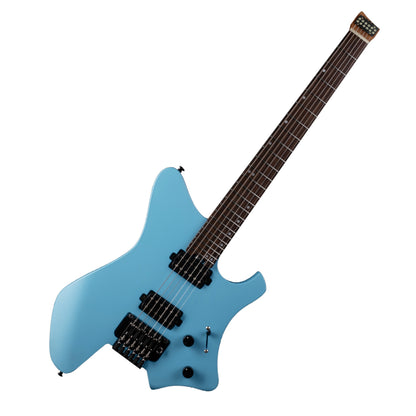 1_948a7194-bd02-40a3-8e57-09659ad3c754 Eart Electric Guitars GW2-TE, 6 String Headstockless Roasted Mahogany Headless Guitar